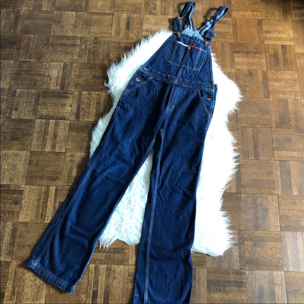 VTG 2001 Tommy Jeans Hilfiger Small Overalls